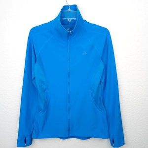 Adidas Blue Climalite Training Full Zip Jacket S
